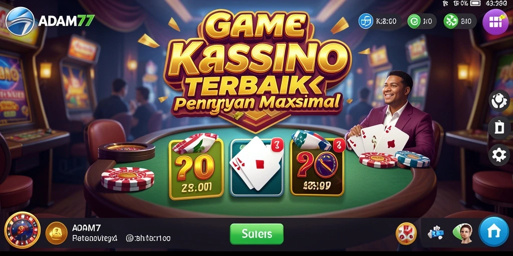 Screenshot gameplay ADAM77 yang memukau dan interaktif.