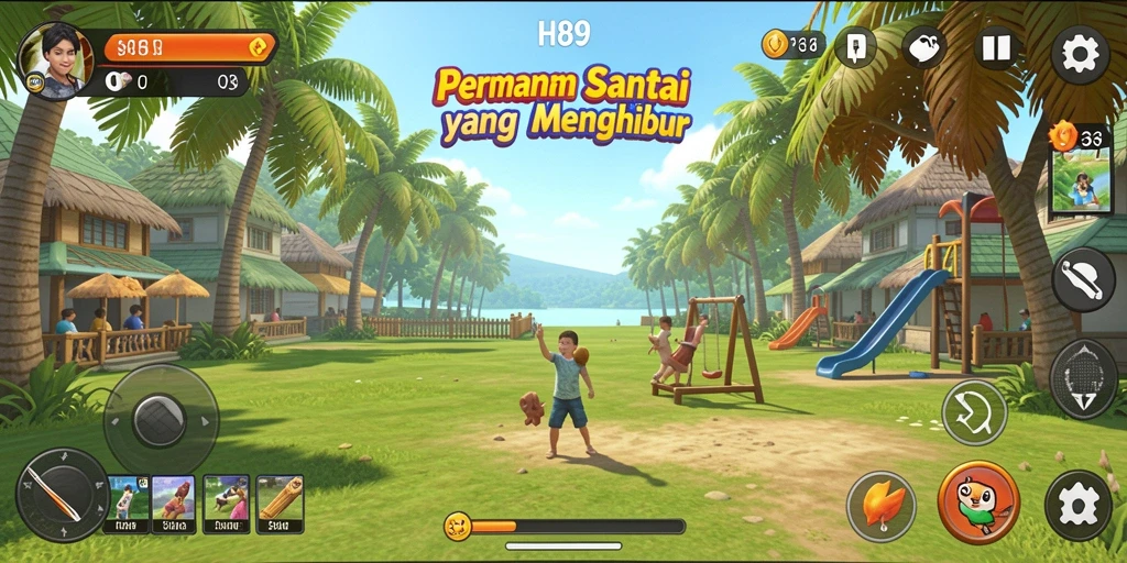 Tampilan gameplay H89 yang seru dan menghibur.