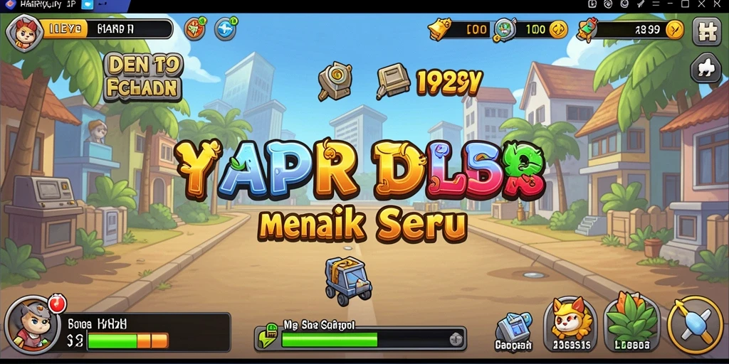 Tampilan gameplay seru dan menarik dari HARAPJP.