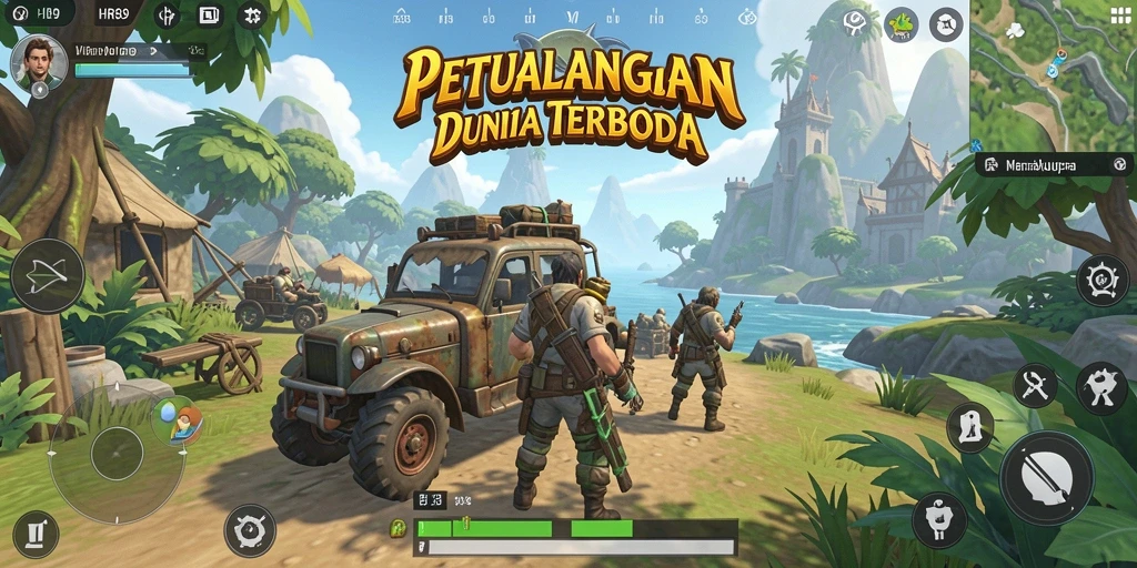 Menampilkan gameplay Open World yang menakjubkan di HR89.