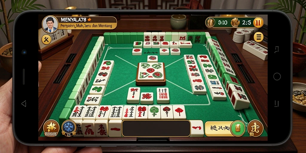 Tampilan gameplay MENYALA78 yang menarik dan seru.