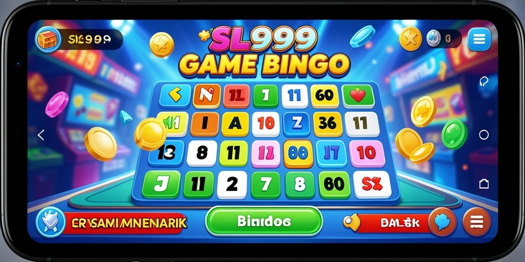 Tampilan gameplay SL999 yang seru dengan suasana Bingo yang mengasyikkan.
