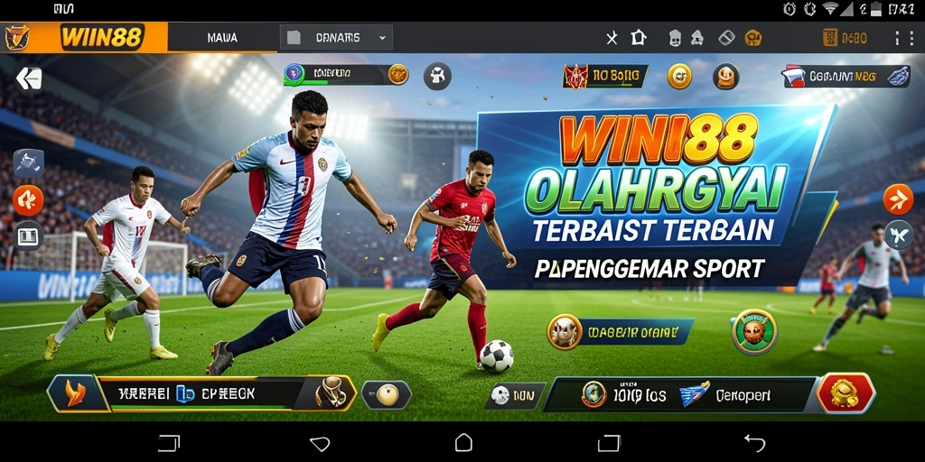 Tampilan gameplay seru dan mendebarkan dari WIN88.
